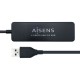 Hub USB 2.0 Aisens A104-0402/ 4 portas USB