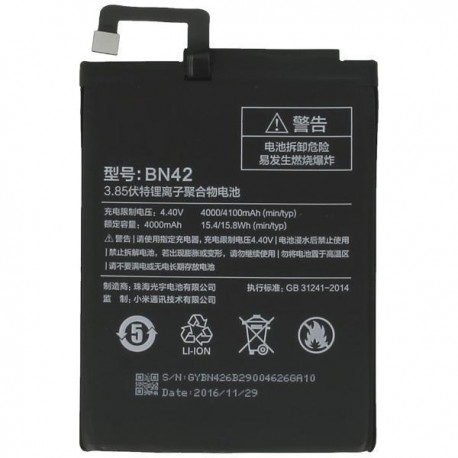 Bateria BN42 para Xiaomi Redmi 4