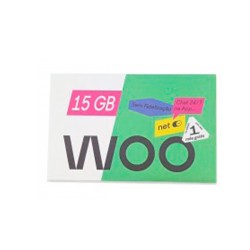 Cartão Woo 15GB + 1.500 min/SMS NOS