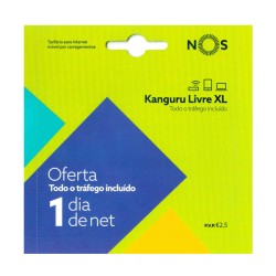 Cartão Kanguru Livre XL 2,5€