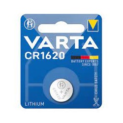 Pilha de lítio CR1620 3.0V 70mAh - Varta