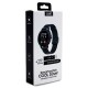Smartwatch Metal + Silicone COOL Dover Preto  (Chamadas, Saúde, Desporto, Correia Extra)