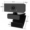 Webcam C60 2MP 1080p com microfone